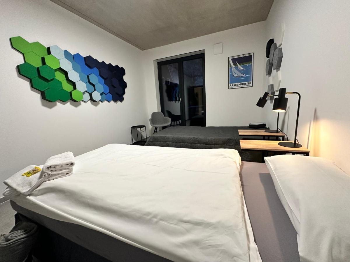 Luxurioeses Apartment Direkt Am Kanal 125 M² - Youpartments 뮌스터 외부 사진