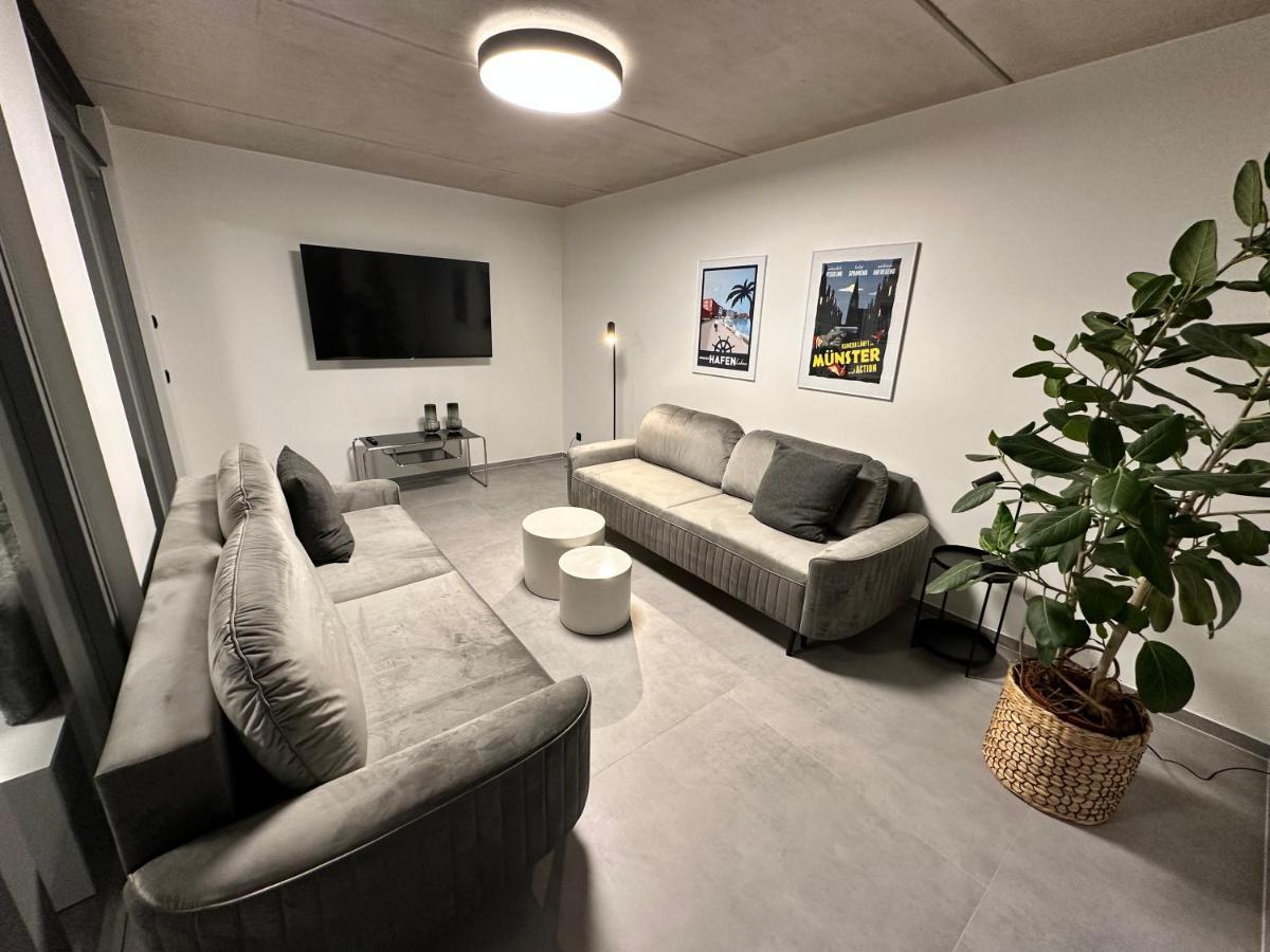 Luxurioeses Apartment Direkt Am Kanal 125 M² - Youpartments 뮌스터 외부 사진
